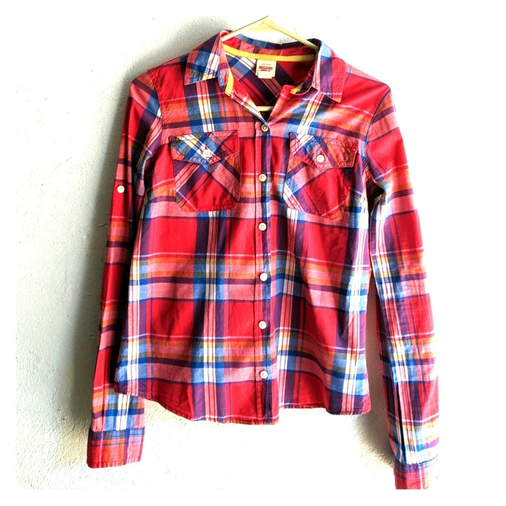 BOGO Mossimo Plaid Button Up
